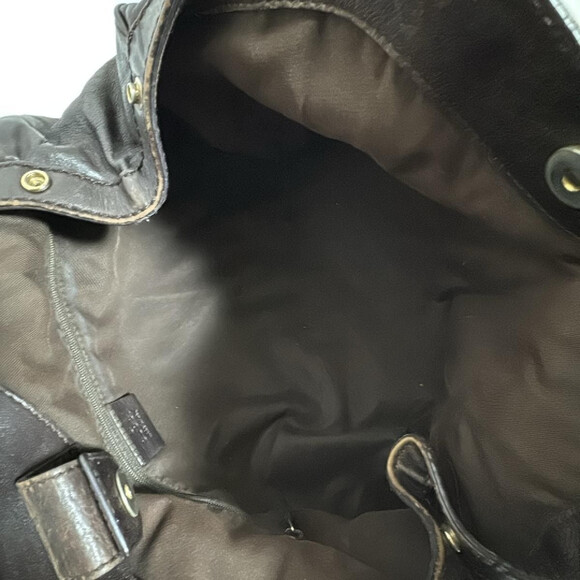 Auth Gucci Sukey Dark Brown Leather - #159356G17B - Picture 7 of 12